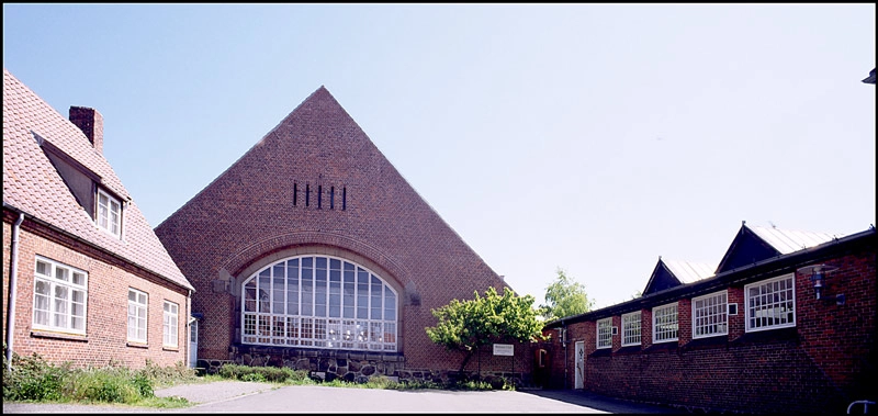 Rønne Elværk og Badeanstalt Det store maskinrum