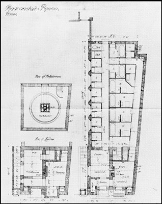 Rønne Elværk og Badeanstalt Plan