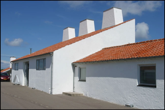 Fiskerøgeriet Sjællands Odde Røgeriet Set fra sydøst