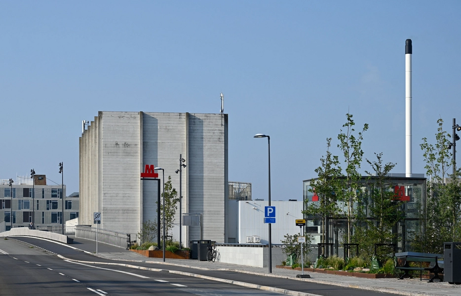 M4 Sydhavn - Enghave Brygge Metrostation Alle fotos er fra 2024.