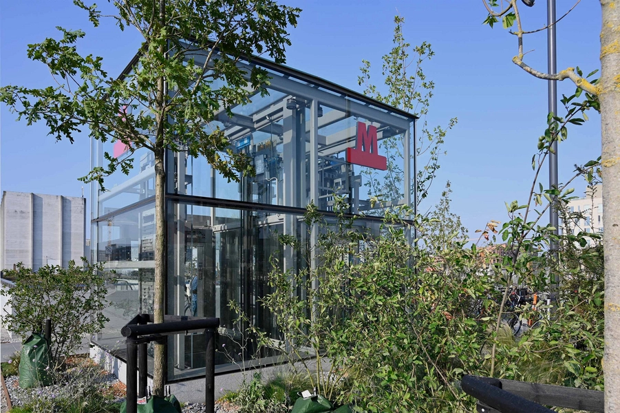 M4 Sydhavn - Enghave Brygge Metrostation 