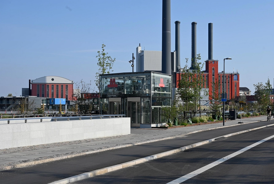 M4 Sydhavn - Enghave Brygge Metrostation 