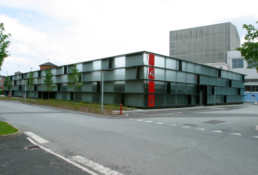 Parkeringshus ved Aalborg Kongres & Kultur Center 