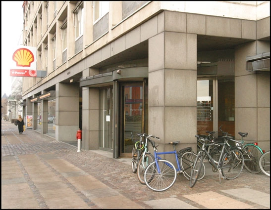 Shellhuset Indgangsparti