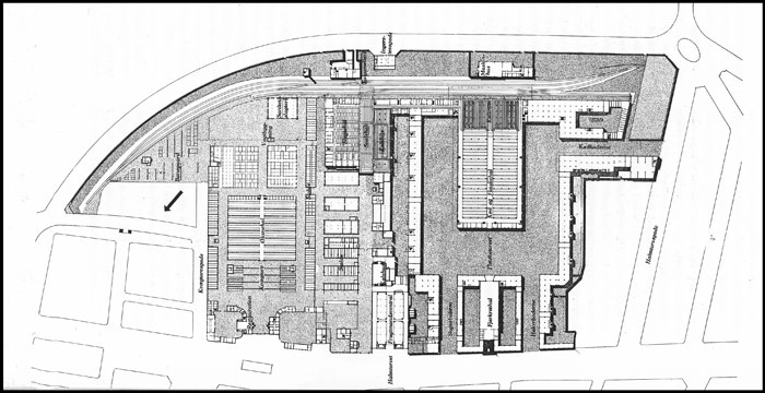 Den Hvide Kødby Situationsplan