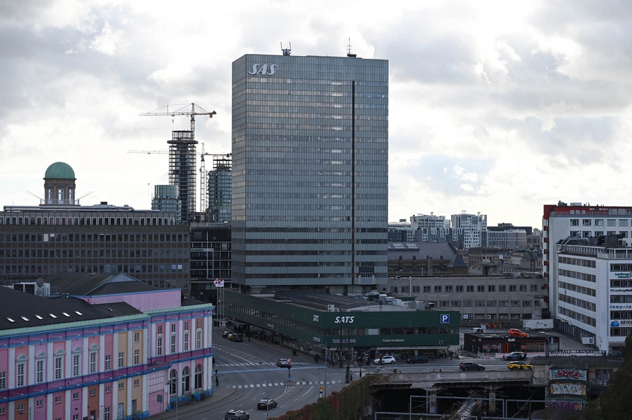 SAS Royl Hotel Hotellet set fra Shelle Huset. Foto: 2023