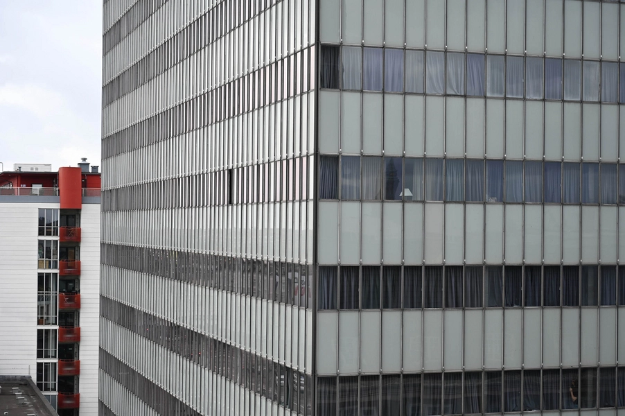 SAS Royl Hotel Hotellet set fra Axelborg. Foto: 2023