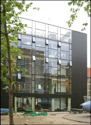 Fritidshjem Vestervang Østfacade