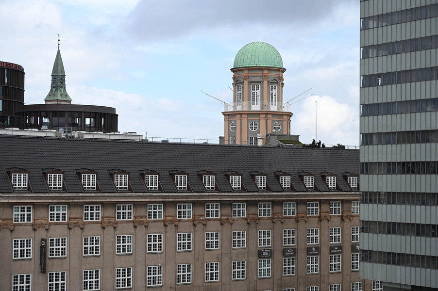 Axelborg Axelborg set fra Buen. Foto: 2023