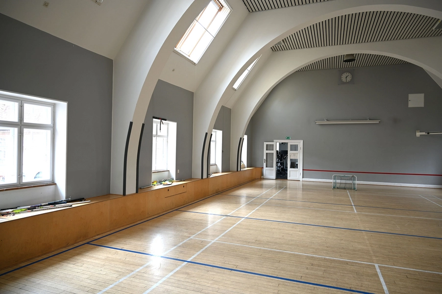 Frederiksberg Brandstation Gymnastiksalen. Foto: 2023
