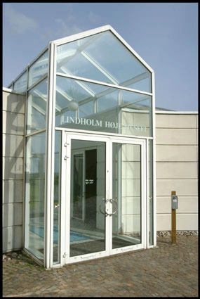 Lindholm Høje Museet Hovedindgang