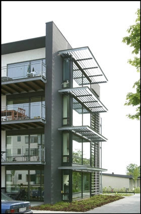 Lions Parken Etagehusgavl