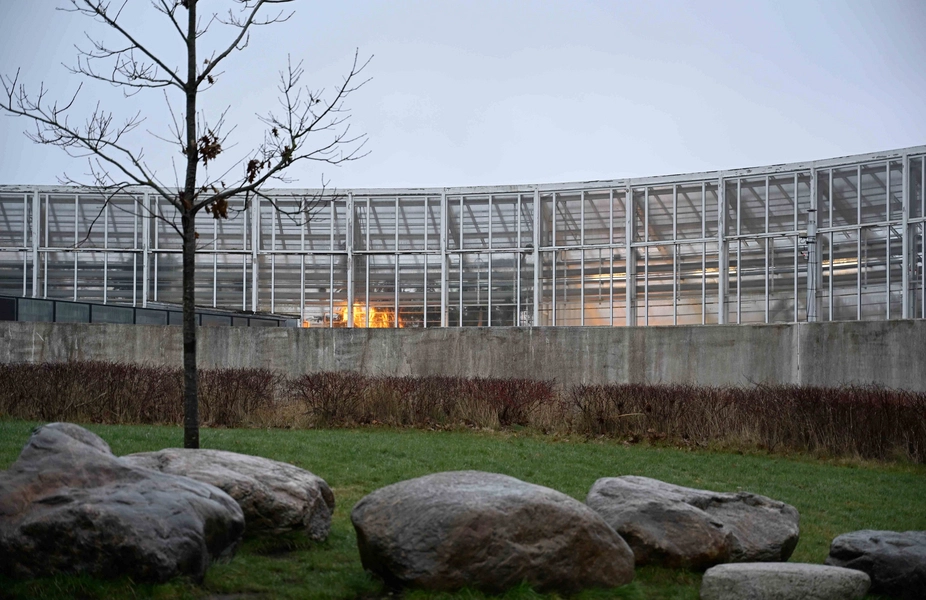Væksthusene i Botanisk Have i Aarhus 