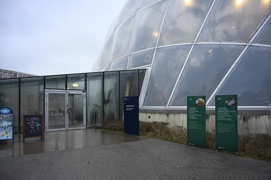 Væksthusene i Botanisk Have i Aarhus 
