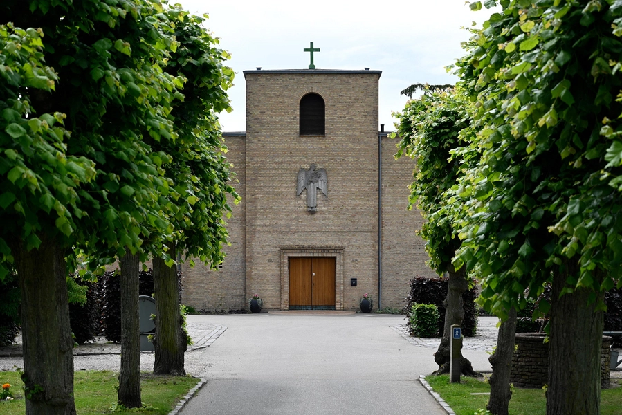 Kapellet på Næstved Gl. Kirkegård Alle fotos er fra 2024.