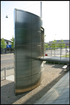 Aalborg Politistation Elevarortårnets gavl