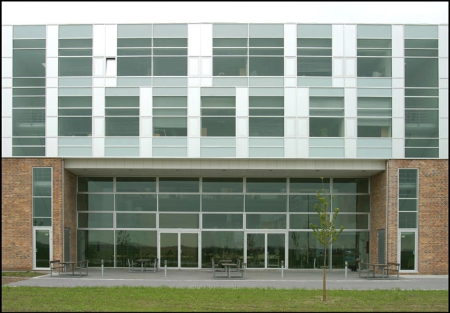 Professionshøjskolen UCN (Før CVU) Facadeudsnit