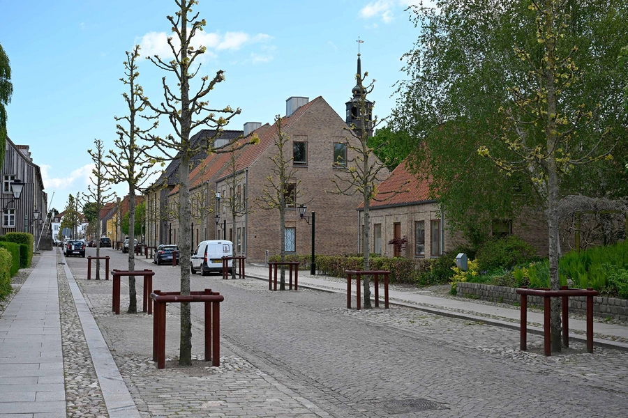 Nørregade i Christiansfeld 