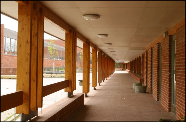 Seminarieskolen Udvendig gang