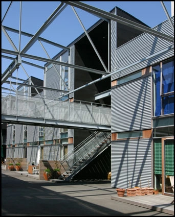 Torpedohallen Trappe og gangbro