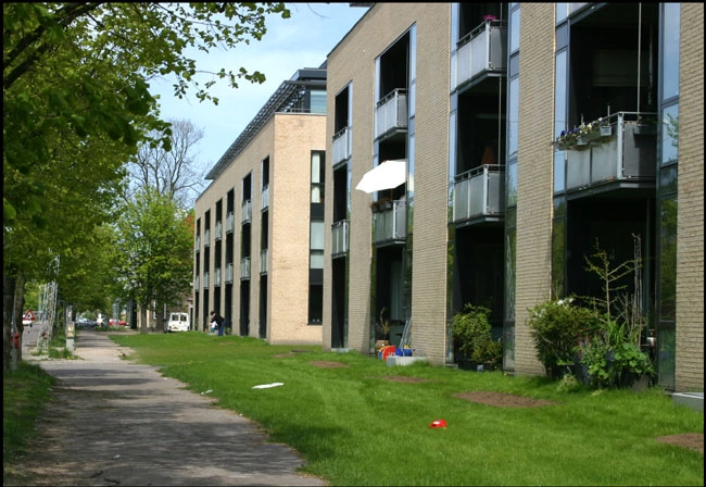 Schifters Kvarter Set fra adgangsvej.