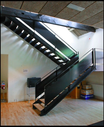 Filmskolen Interiør med trappe