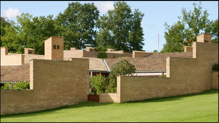 Fredensborghusene Kamtakkede gavle