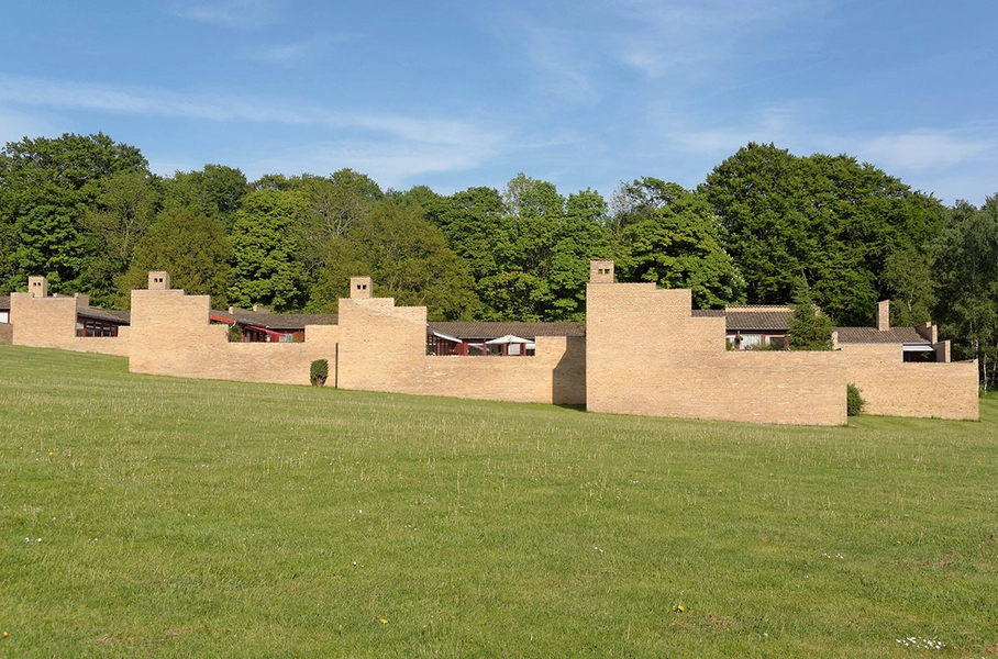 Fredensborghusene Blik fra det omgivende landskab