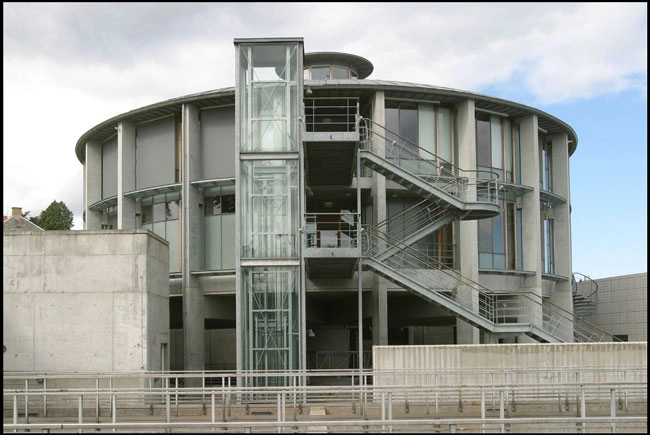 Helsingør Renseanlæg Udvendig trappe