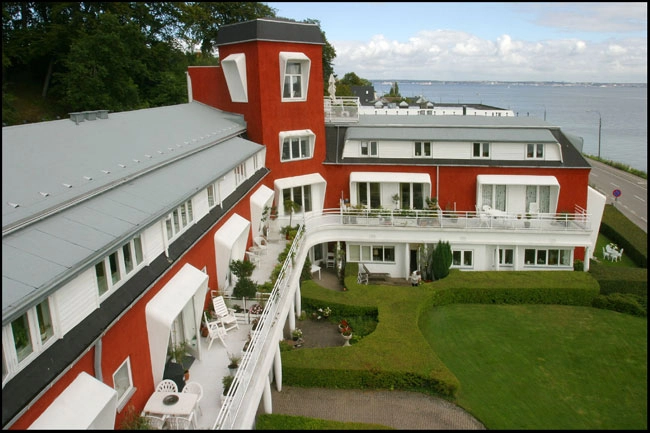 Kystens Perle Byggeriet set fra Tagterassen