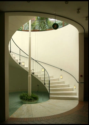 Louisiana Museum of Modern Art Trappe ved cafeteria