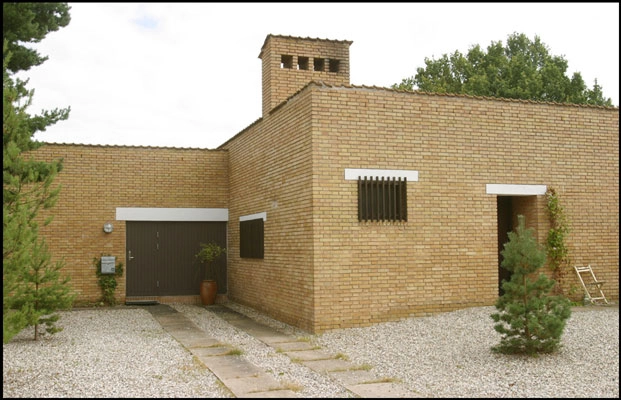 Romerhusene (Kingohusene) Indgangsparti