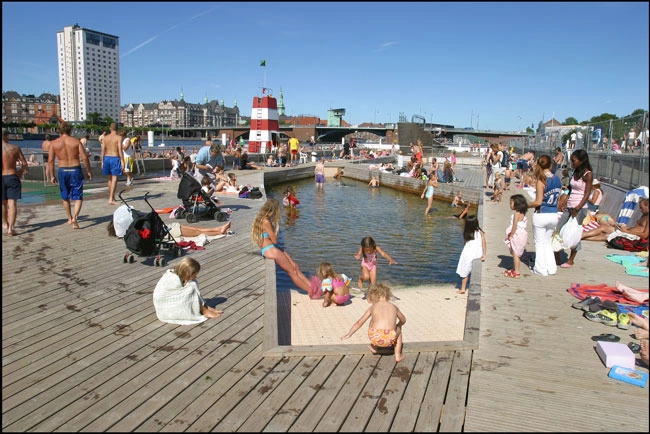 Havnebadet Islands Brygge Det lave bassin