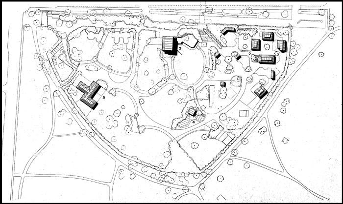 Zoologisk Have - Søndermarken Situationsplan