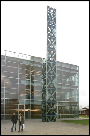 Det Kongelige Biblioteks Centralmagasin Facadeudsnit