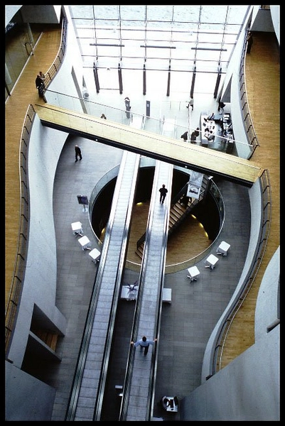 Den Sorte Diamant Fugleperspektiv