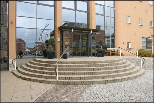 CBS - Graduate House (Tidligere: Privathospitalet Hamlet) Indgangspartiet