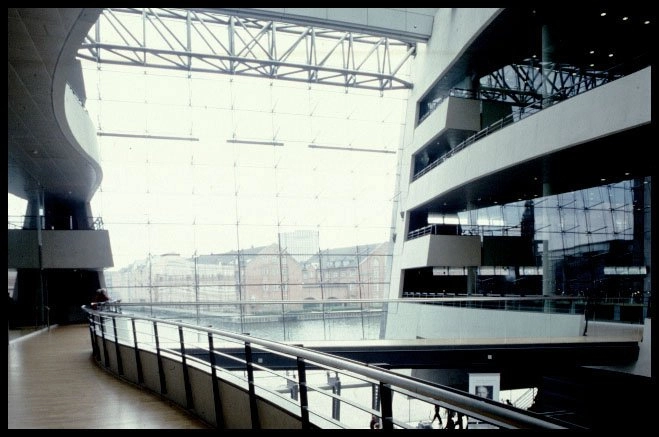 Den Sorte Diamant Fordelingsrum