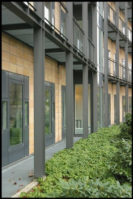 Landbohøjskolen (KU - Det Natur- og Biovidenskabelige Fakultet) Facadeudsnit