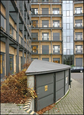 Landbohøjskolen (KU - Det Natur- og Biovidenskabelige Fakultet) Facade mod gård