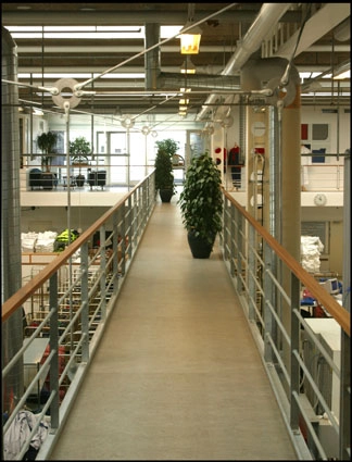 Berendsens Textil Service - Industrielt vaskeri Udspændt dæk