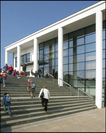 Kulturhuset Skanderborg Udvendig trappe