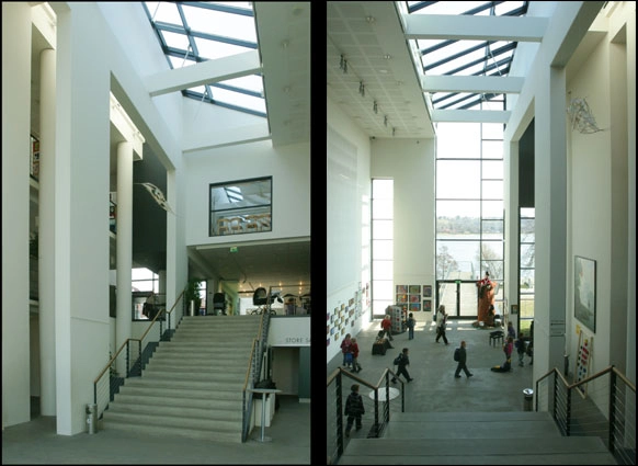 Kulturhuset Skanderborg Indvendig trappe