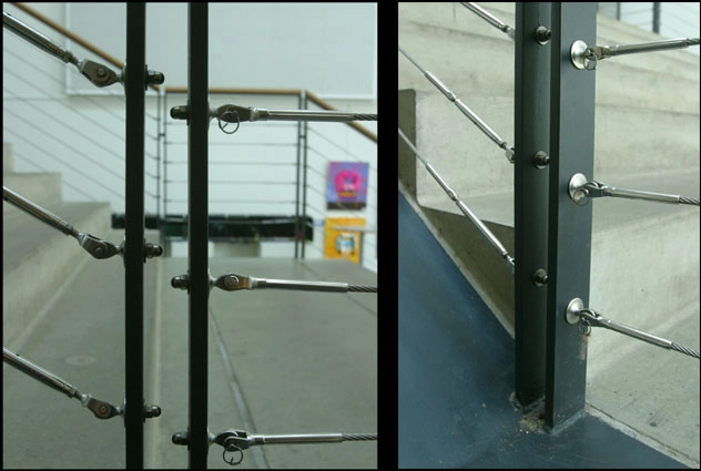 Kulturhuset Skanderborg Detaljer fra trappe