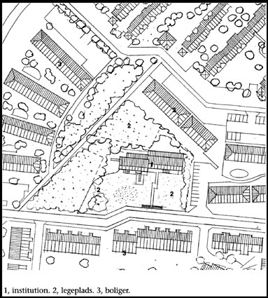 Børnehaven Stenhøjen Situationsplan