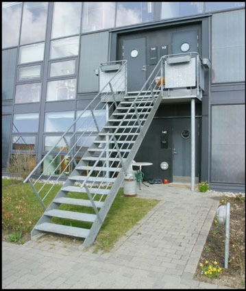 Økohus 99 Indgangsparti