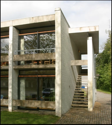 Brandbjerg Højskole Gavlparti