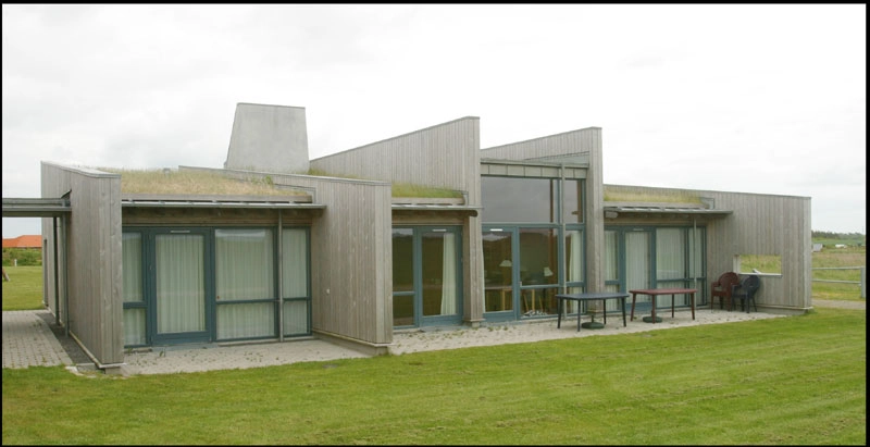 Musholm Bugt Dobbeltvilla, havside