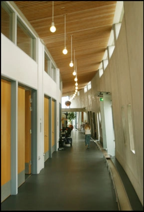 Musholm Bugt Forbindelsesgang i Fælleshuset