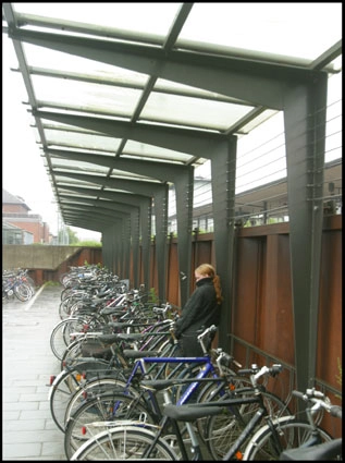 Vejle Station Cykelskur